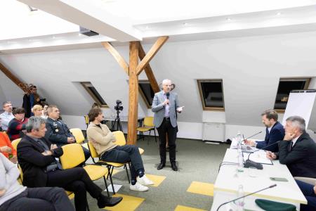 župan občine Pivka Robert Smrdelj
